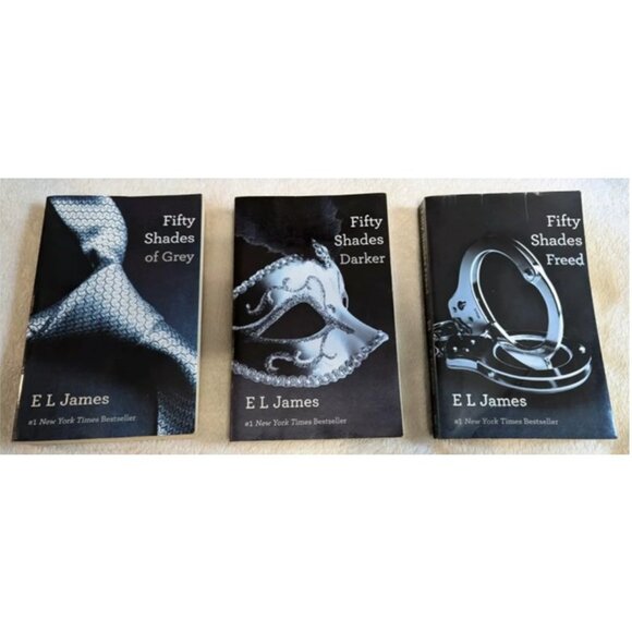 Fifty Shades Grey, Darker, Freed 3 Novals E L James Trilogy Paperback I, II, III - Picture 1 of 3